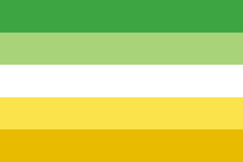 arotaro:I tried my hand at making an allosexual aromantic flag, after some discussion with others; I