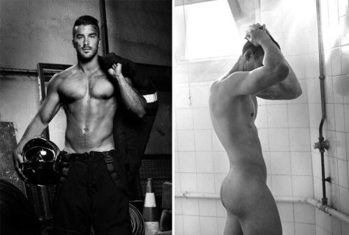 eroticco-magazine:  Models: French firefightersPhotographer: Fred GoudonFrench firefighters 2016 charity calendar@eroticcomag on Instagram