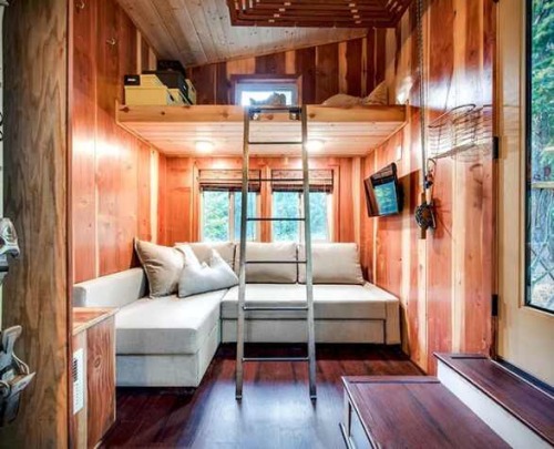 goodwoodwould:  Good wood - compact, comfy and cool as hell, the ‘Basecamp Tiny Home’ by Backcountry Tiny Homes.