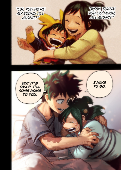 hexamendle:Izuku, Inko. Manga: My Hero Academia [Ch.309] 