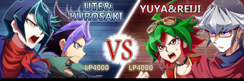 yuuya-sakaki:  I remember seeing this fanart floating around a good while back, and at the time it seemed like a really cool concept, and I wanted it to happen. It’s kind of disappointing that it can’t now, because I still wanna see a duel like that.