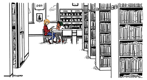 apitnobaka:library date—