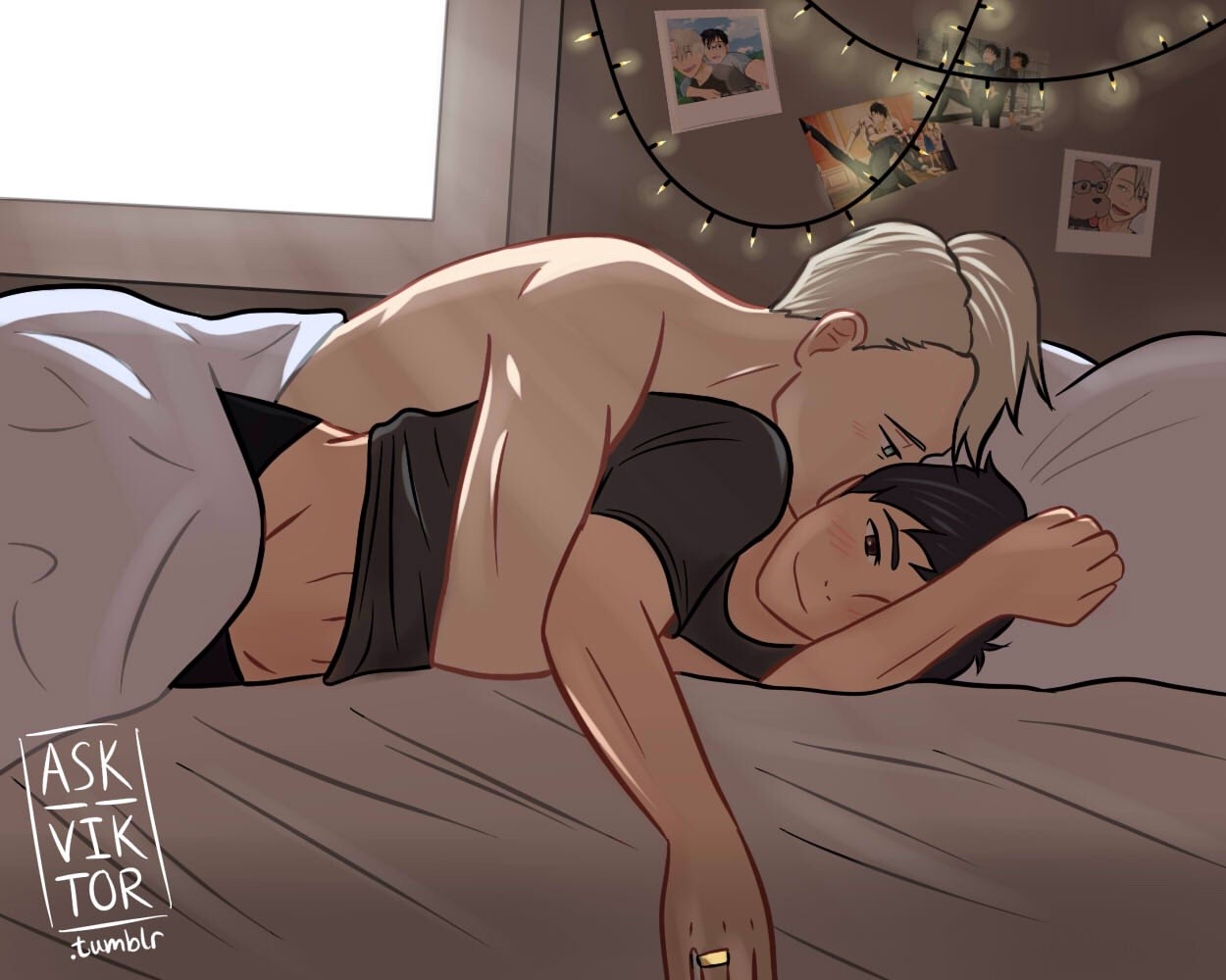 ask&ndash;viktor:  Stay close to me, my dear.  more art / answered   | ask a