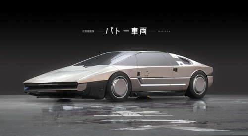 ArtStation - Ghost in the Shell - Batou&rsquo;s Car, by Maciej Kuciara