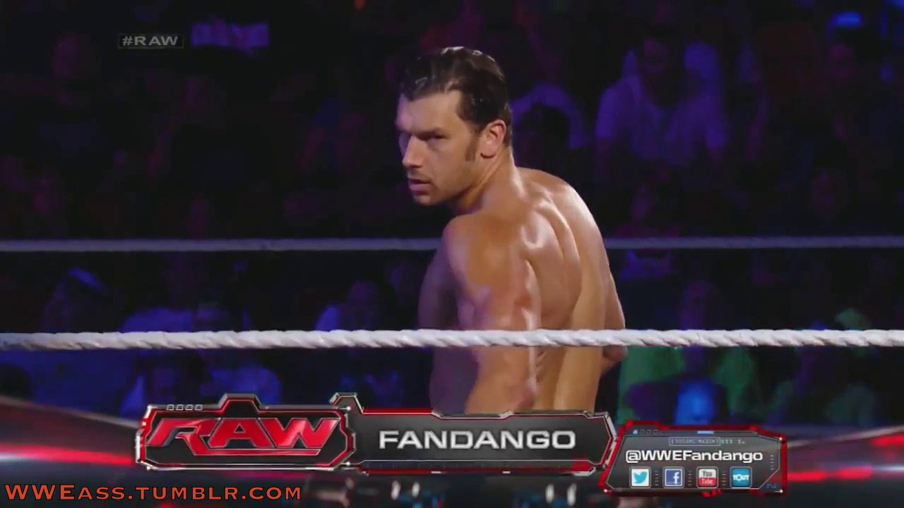 wweass:  WWEass Caps - Monday Night Raw: 07/28/14 Fandango’s pants were riding