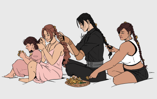 Long hair club.