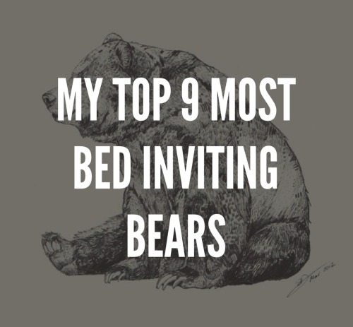 bebarnice:  scream2013:  megabaerchen:  arbeitsbaer:  thickplumber:  This is my top 9 most bed inviting bears ever! Wish I would wake up with every single one of them in my bed!   Dem Kommentar kann ich nur zustimmen.  Ich auch!! 