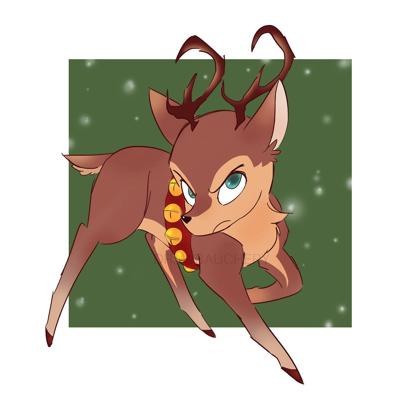 drawbauchery: MER CHISMAS!!! Have some reindeer babs bonus:   fuck it it’s not