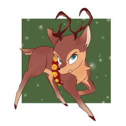 drawbauchery: MER CHISMAS!!! Have some reindeer babs bonus:  
