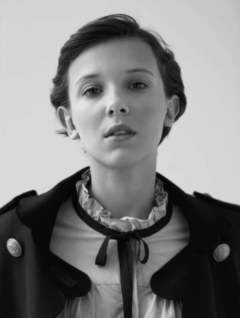 johnbogeyas:Millie Bobby Brown by Matthew Priestley for W Magazine 2016