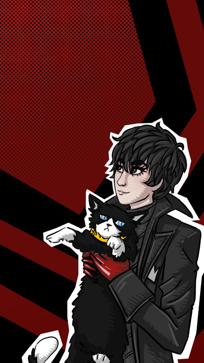 So i’ve just started Persona 5 many years too late and i needed a glamor shot meme for my phone bg i