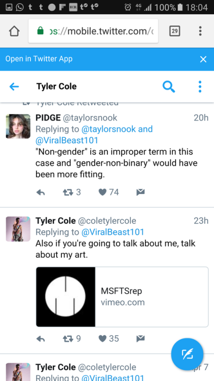 vaspider:sinflowwer:he’s not nonbinary what the FUCK people stop spreading misinformation shitHey, t
