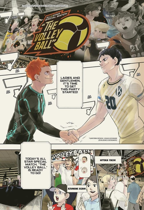 demifiendrsa:Haikyu!! special 10th anniversary one-shot color pages