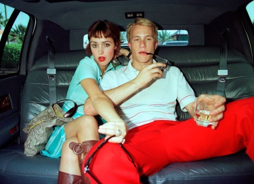almostgolden:  longandlanky:  supermodelgif:Rose Byrne &amp; Heath Ledger, Las