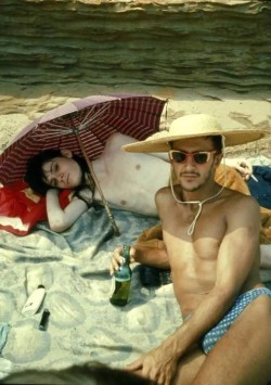 Chasingsnowflakes:nan Goldin • ‘Bruce And Philippe On The Beach, Truro, Ma,’