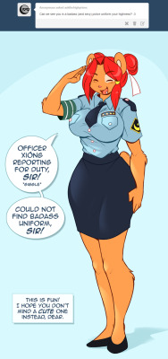 Askthehighprime:  Ambar - That’s Officer Bear For You, Darling. 