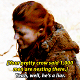 margaeryestyrell-deactivated201:  Ygritte in season four episode one (Two Swords) 