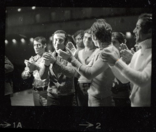 Rehearsals from the North America tour 1971(Source: National Museum of American History - Faris and 