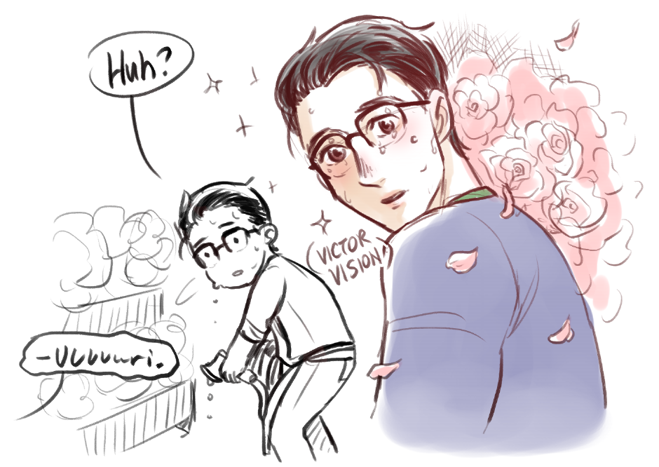 ingthing:  Feb 3rd Wedding Planner/Florist AU Stream (2/3) Someone asked me if Yuuri