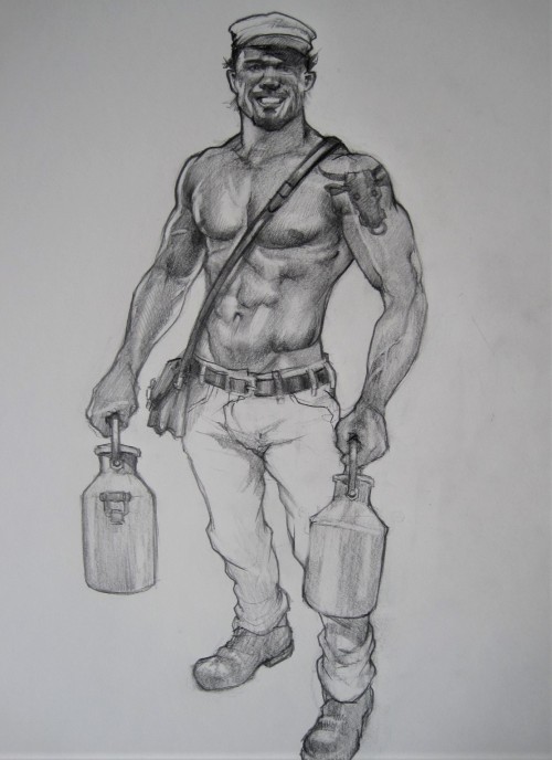 XXX deberenlos:The milkman photo