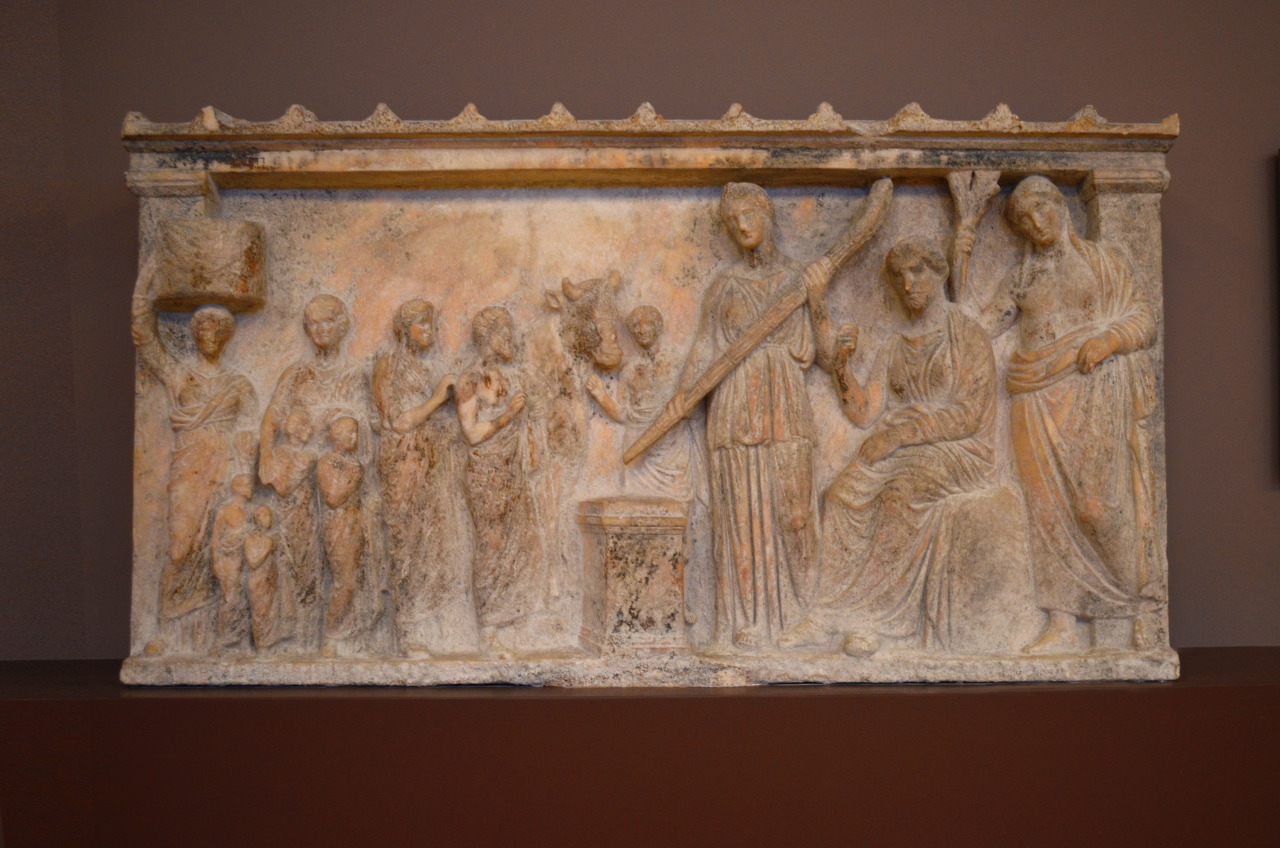 greek-museums:  Archaeological Museum of Brauron:  Votive reliefs from the sanctuary