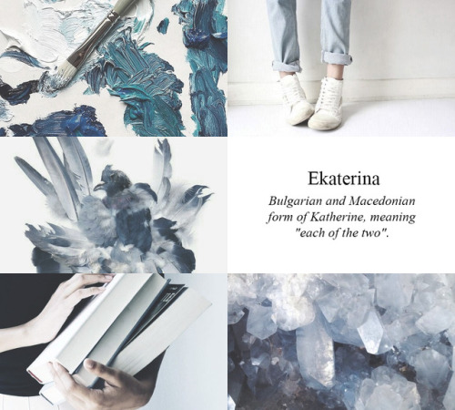 Aesthetic name: Ekaterina – Ravenclaw, requested by namelessya