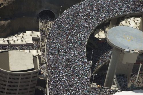 “Mecca faces an unprecedented yet abundantly practical problem: how to accommodate the massive