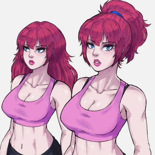 Mei (OC) current vs a recreation of her original design (the only actual difference is her hair)
https://www.instagram.com/p/COs__NqJwTI/?igshid=akfr4em2evhn 