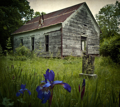 Looney Creek Church (Shelby County, Missouri) by Rodney Harvey