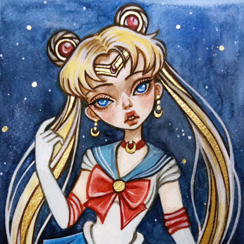 Sailor Moon Already available in my Etsy www.etsy.com/shop/BlackFuryArt