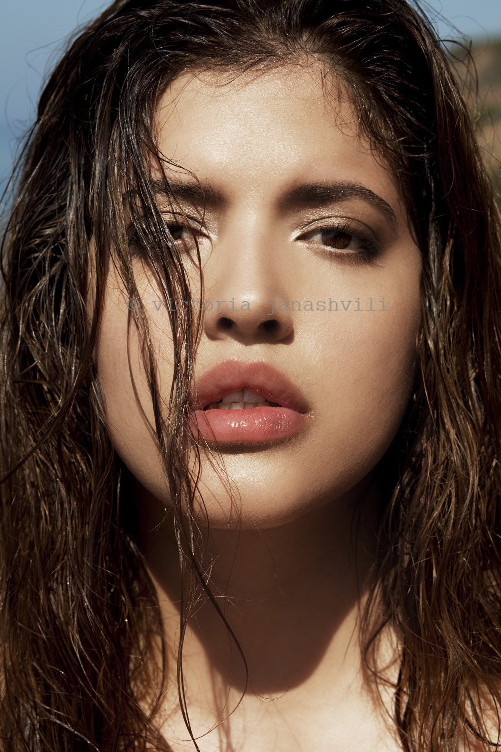 goddessofearthplus:  Denise Bidot by Victoria Janashvili shot in Malibu California.