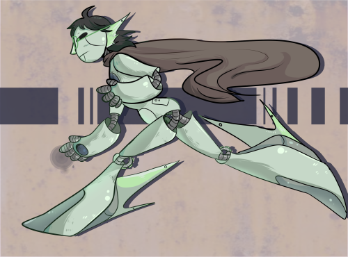 run bot, run!( haydn from my webcomic, @pastelmancer )