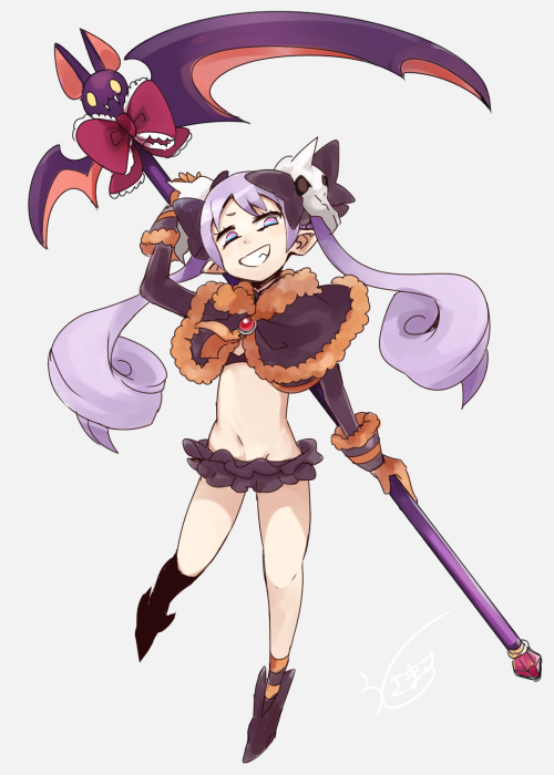 usamasuku:If she have a scythe , I think she looks good…hmm