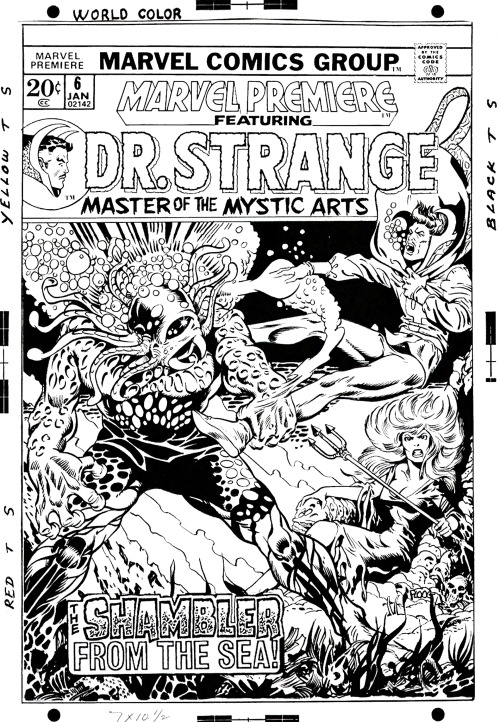 Marvel Premiere 6 Cover by Mike Ploog