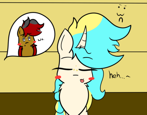 ask-the-awkward-fillies: Dream: Miiiisty does~  Mist: W-wha?! no! I.. d-don’t!  (Asked by: @ask-abject. Thank you! )  (The asks are back! First few posts will be a bit basic, but trust me when I say they will get better in quality! Just gotta get back