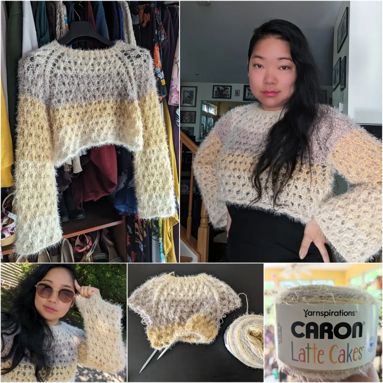 Caron Latte Cakes  Patron crochet, Yarn, Crochet shawl