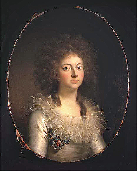 Marie of Hesse-Kassel, Queen of Denmark by Jens Juel, c. 1790