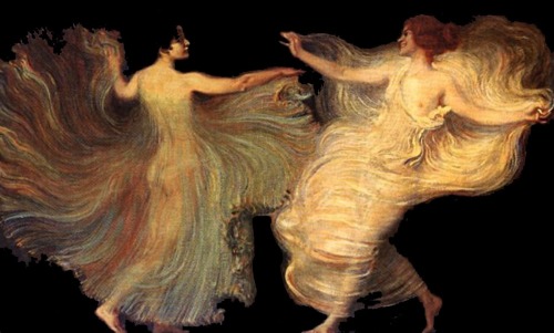 Dancers By Franz Von Stuck (1896)