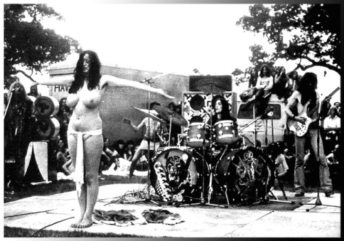 Porn Stacia Blake performing with Hawkwind,  photos