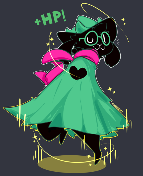 Let this fluffy friend heal you!! I love this game and I love Ralsei!!! *w*