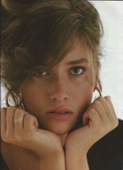 Rosemary McGrotha for Italian magazine Epoca 1980 Pic. Gilles Bensimon