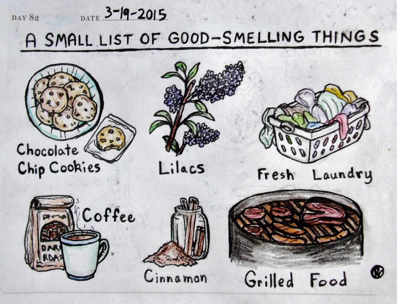 A Small List Of Good smelling Things 