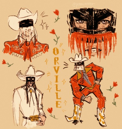 possumnest:cannot stop drawing orville peck adult photos