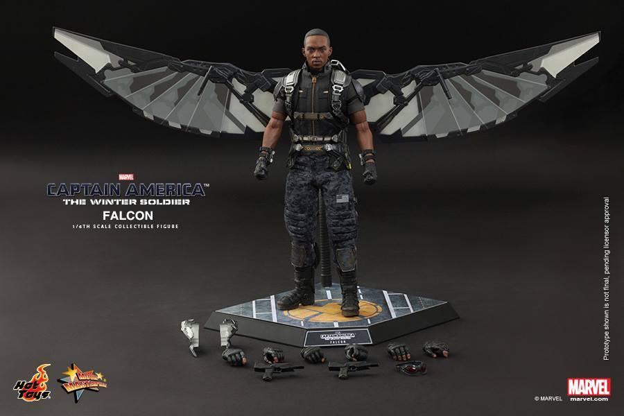 hot-toys-collectors:  MMS245 - Captain America : The Winter Soldier - Falcon Marvel