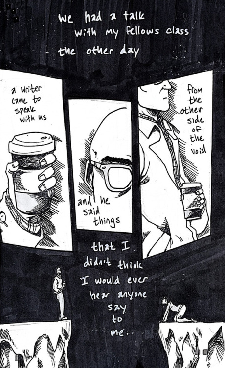 littlejazzboy: An existential venting comic that I’ve been working on for the past month while