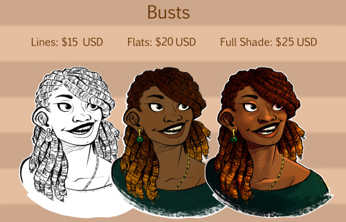 fernacular:Hey guys! I’m finally gonna start up commissions again, so if you’re interest