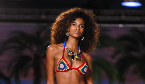 degarcons:imaan hammam at tommy hilfiger ss16