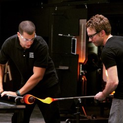 cmog:  Come see our talented Museum #glassmakers