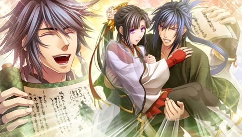 ledivetrov: otome-cgs: Shirahana no Ori ~Hiiro no Kakera 4~ Shiki no Uta Kuso no Mikoto In my hum