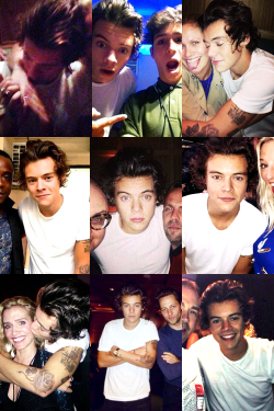 harrycmon:  Midnight Memories- Harry last night. 